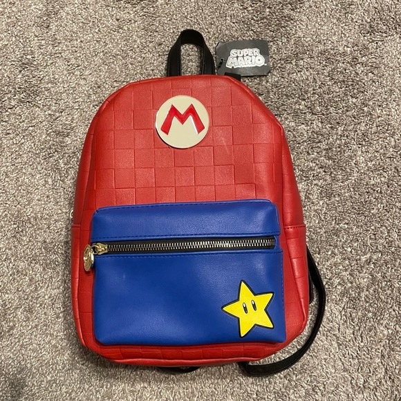 Nintendo Handbags - NWT Nintendo Super Mario Backpack